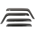 Picture of Rugged Ridge Window Visors Carbon Fiber 4Door 07-18 Jeep Wrangler