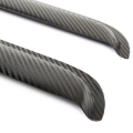 Picture of Rugged Ridge Window Visors Carbon Fiber 4Door 07-18 Jeep Wrangler
