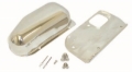 Picture of Rugged Ridge 76-86 Jeep CJ Stainless Steel Wiper Motor Cover Kit