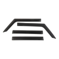 Picture of Rugged Ridge Window Visors Matte Black 18-20 Jeep Wrangler JLU/JT