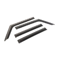 Picture of Rugged Ridge Window Visors Matte Black 18-20 Jeep Wrangler JLU/JT