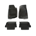Picture of Rugged Ridge Floor Liner Kit Black F/R 18-20 Jeep Wrangler JL 2Dr