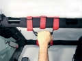 Picture of Rugged Ridge Ultimate Grab Handles Red 55-20 CJ/Jeep Wrangler /JT