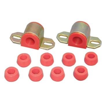 Picture of Rugged Ridge Front Swaybar Bushing Kit Red 7/8-In 76-86 Jeep CJ