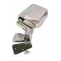 Picture of Rugged Ridge 87-02 Jeep Wrangler YJ/TJ Chrome Left Door Mirror