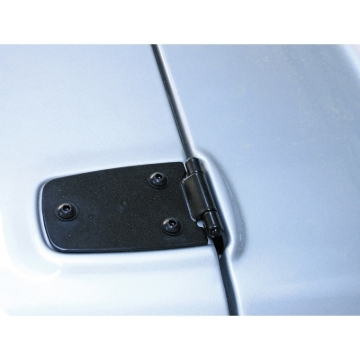 Picture of Rugged Ridge 76-95 Jeep CJ / Jeep Wrangler Black Hood Hinges
