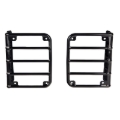 Picture of Rugged Ridge 07-18 Jeep Wrangler Black Tail Light Euro Guards