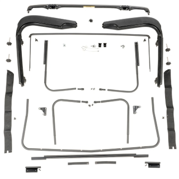 Picture of Rugged Ridge 97-06 Jeep Wrangler TJ Factory Soft Top Hardware