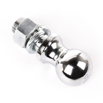 Picture of Rugged Ridge 1-7/8in Trailer Hitch Ball 1in Dia Shank Chrome