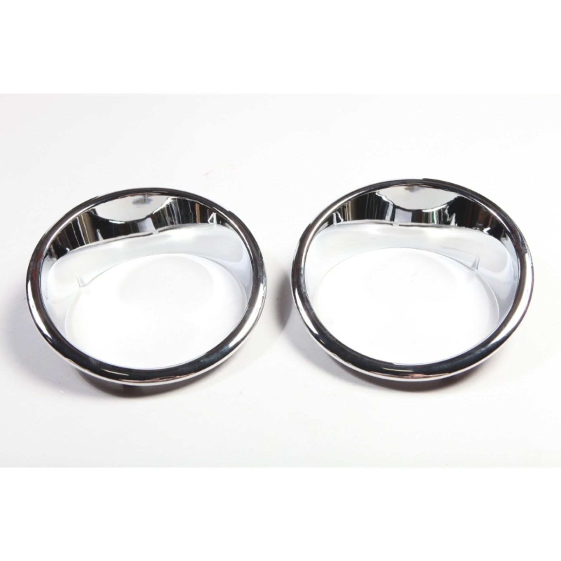 Picture of Rugged Ridge Headlight Bezels Chrome 07-18 Jeep Wrangler JK