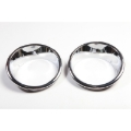 Picture of Rugged Ridge Headlight Bezels Chrome 07-18 Jeep Wrangler JK
