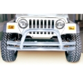 Picture of Rugged Ridge 3-In Double Tube Front Bumper SS 76-06 Models