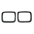 Picture of Rugged Ridge Headlight Bezels Black 87-95 Jeep Wrangler YJ