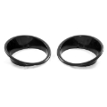 Picture of Rugged Ridge Headlight Bezels Black 07-18 Jeep Wrangler JK