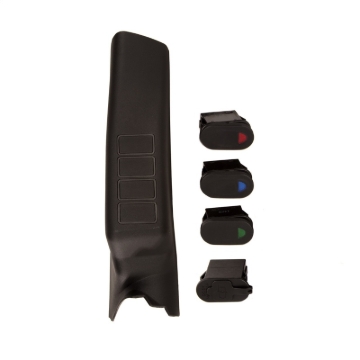 Picture of Rugged Ridge A-Pillar Pod Kit 3 Switch USB RH 11-18 JK/JKU
