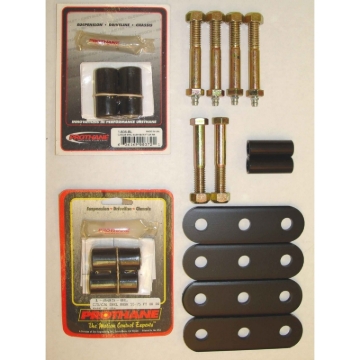 Picture of Rugged Ridge HD Front & Rear Leaf Spring Shackles 55-75 CJ