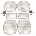 Picture of Rugged Ridge 97-06 Jeep Wrangler TJ Black Stone Guard Set