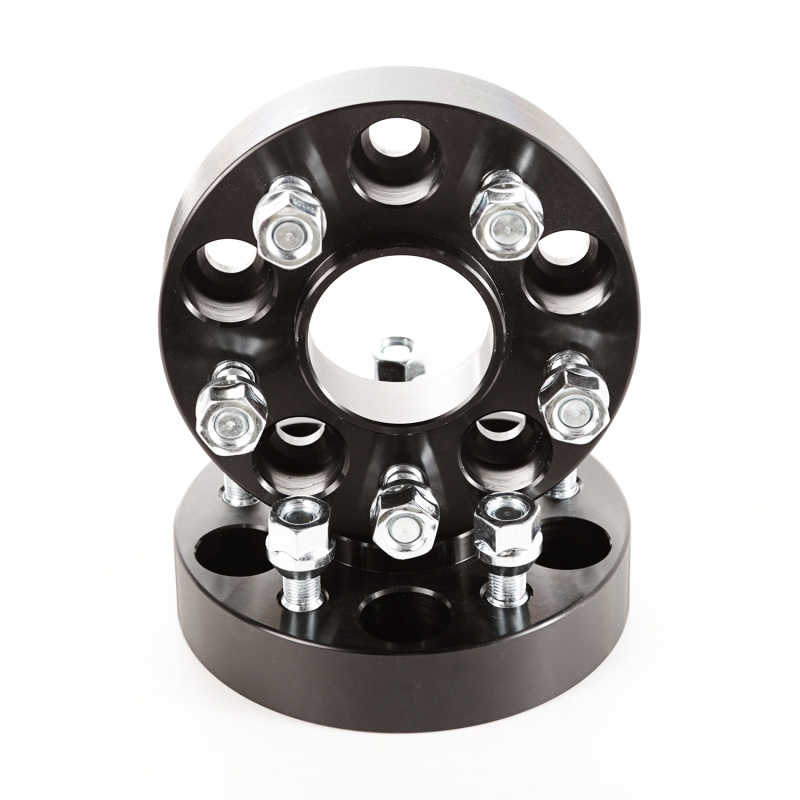 Picture of Rugged Ridge Wheel Spacers Black 1.25 inch 15-18 Renegade