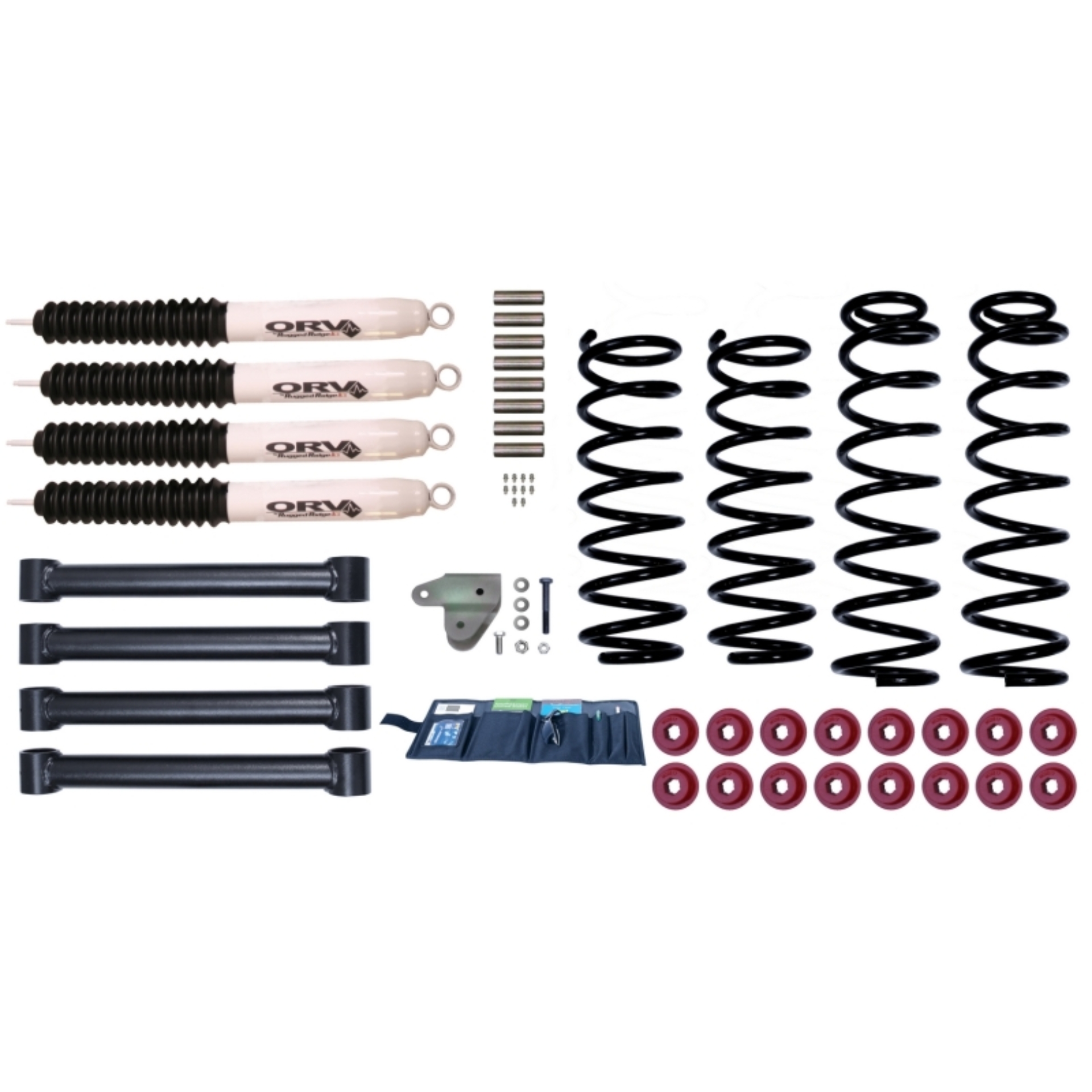 Picture of Rugged Ridge 3-In Lift Kit w/ Shocks 93-98 Grand Cherokee