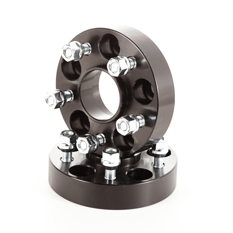 Picture of Rugged Ridge Wheel Spacers Black 1.25 inch 15-18 Renegade