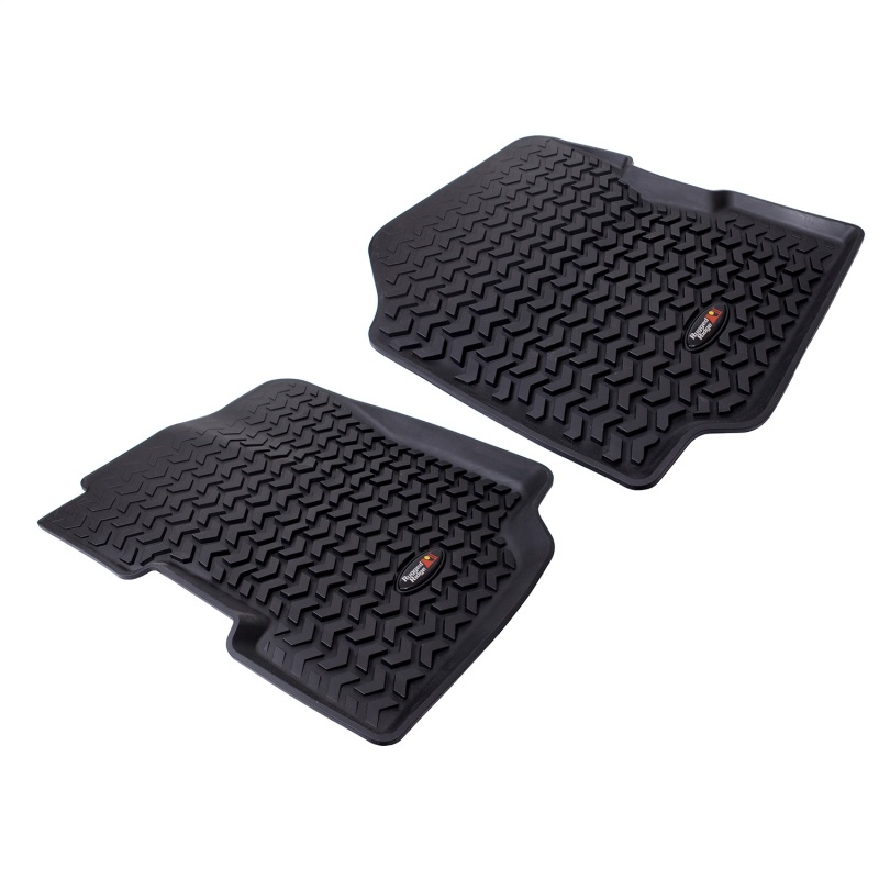 Picture of Rugged Ridge RUG Floor Liners-Black Floor Mats - 12920.21