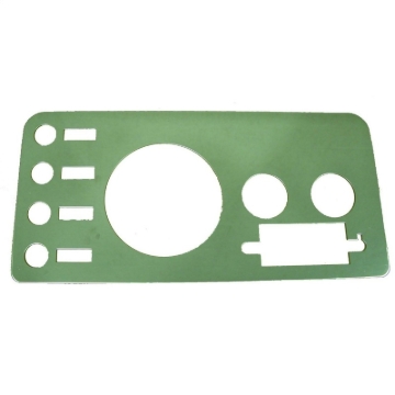 Picture of Rugged Ridge 76-86 Jeep CJ Stainless Steel Gauge Cover