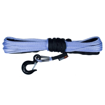 Picture of Rugged Ridge Synthetic Winch Line Blue 1/4in X 50 feet