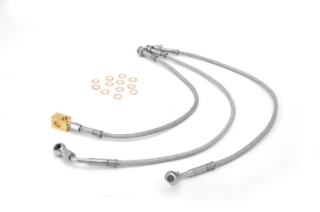 Picture of Rugged Ridge Brake Hose Kit SS Drum 93-98 Cherokee(ZJ)