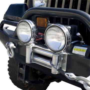 Picture of Rugged Ridge Roller Fairlead w/ Off-road Light Mounts