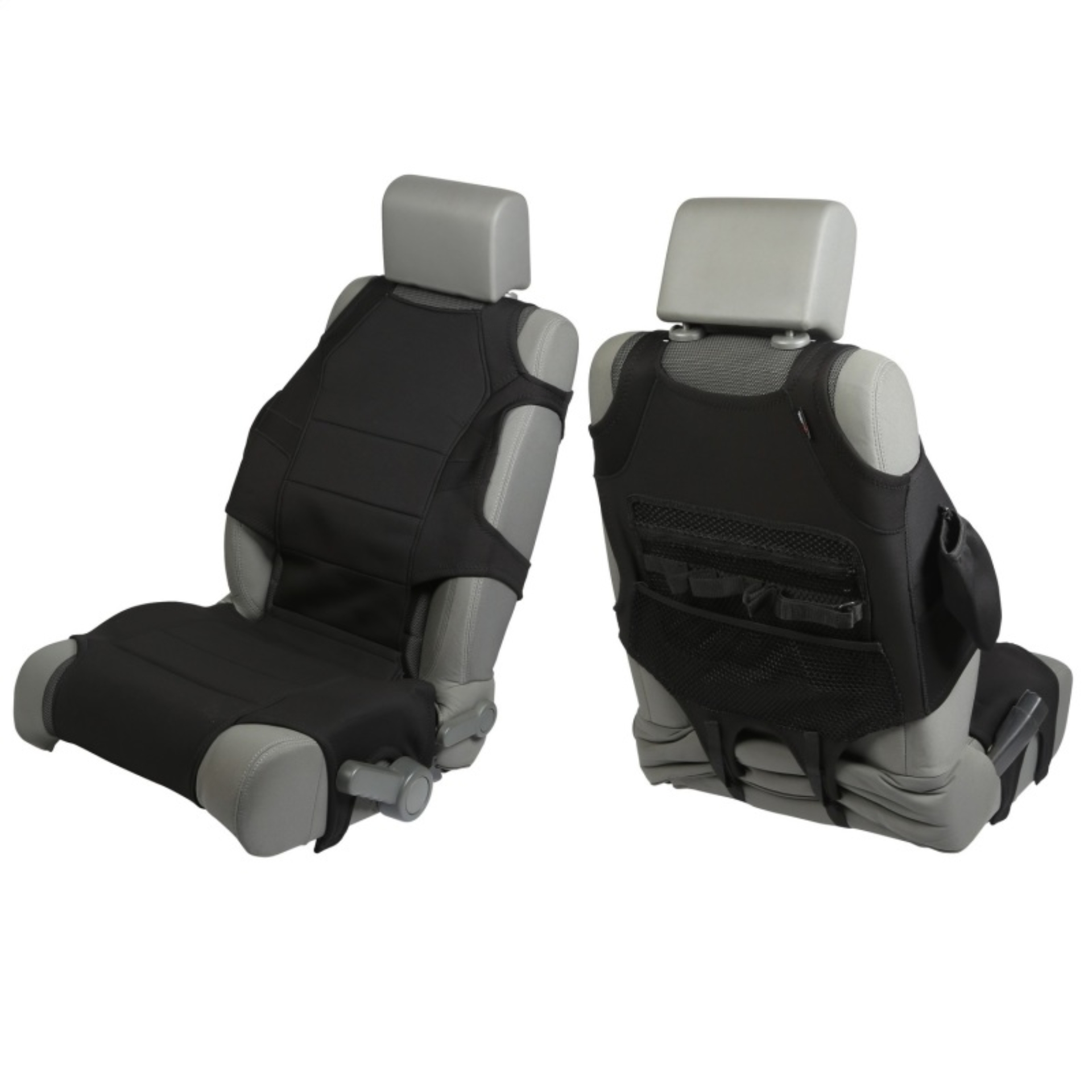 Picture of Rugged Ridge Neoprene Seat Vests Black 07-20 JK/JL/JT