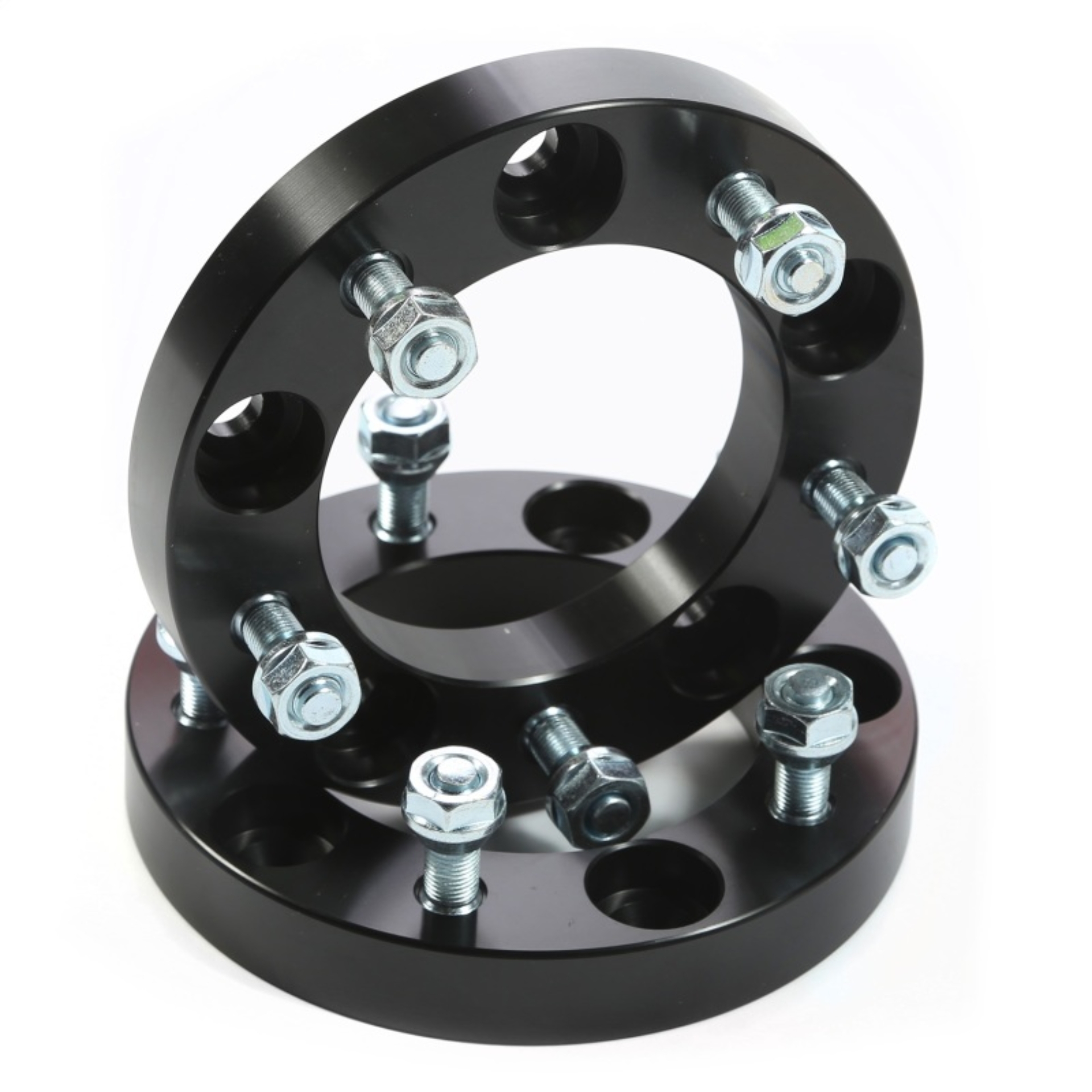 Picture of Rugged Ridge Wheel Spacers 1.00in Black 86-05 Suzuki