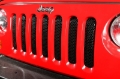 Picture of Rugged Ridge Grille Insert Black 07-18 Jeep Wrangler