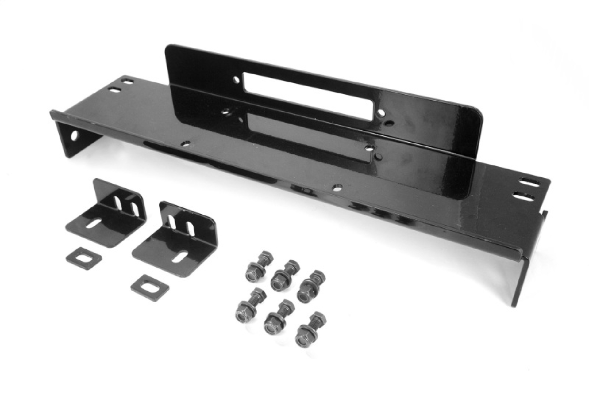 Picture of Rugged Ridge 76-86 Jeep CJ7/CJ8 Raised Winch Plate