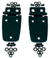 Picture of Rugged Ridge 97-06 Jeep Wrangler Black Hood Hinges