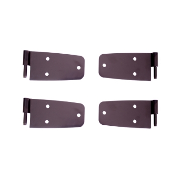 Picture of Rugged Ridge 76-86 Jeep CJ Black Door Hinge Kit