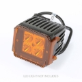Picture of Rugged Ridge 3 Inch Square LED Light Cover Amber