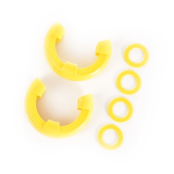 Picture of Rugged Ridge Yellow 3/4in D-Ring Isolator Kit