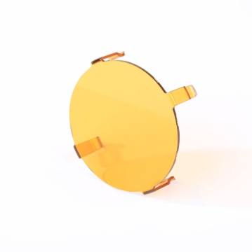 Picture of Rugged Ridge 3.5in LED Light Cover Round Amber