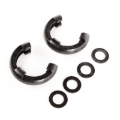 Picture of Rugged Ridge Black 3/4in D-Ring Isolator Kit