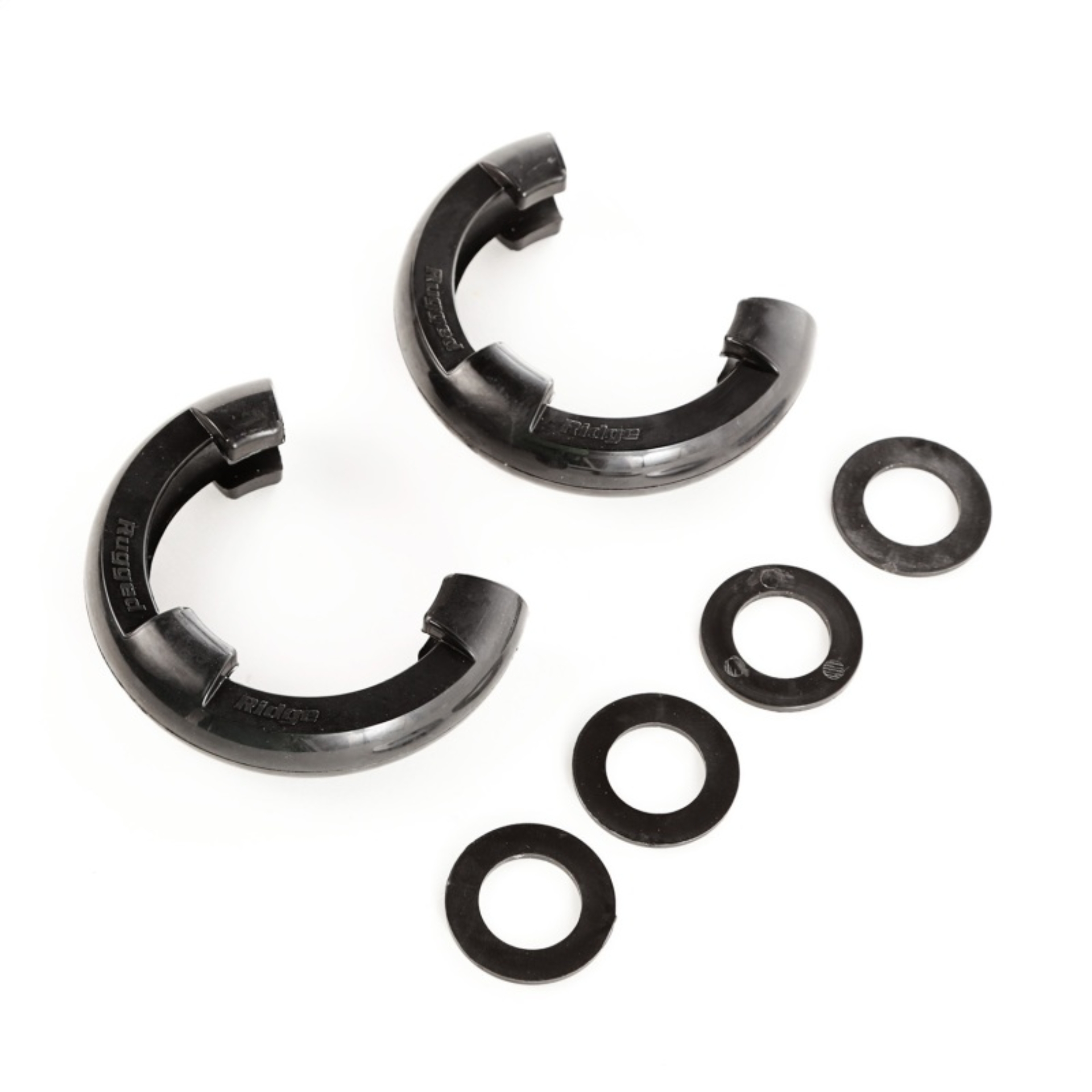 Picture of Rugged Ridge Black 3/4in D-Ring Isolator Kit