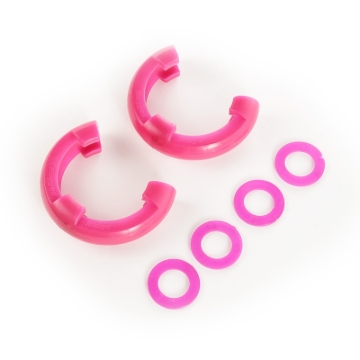 Picture of Rugged Ridge Pink 3/4in D-Ring Isolator Kit