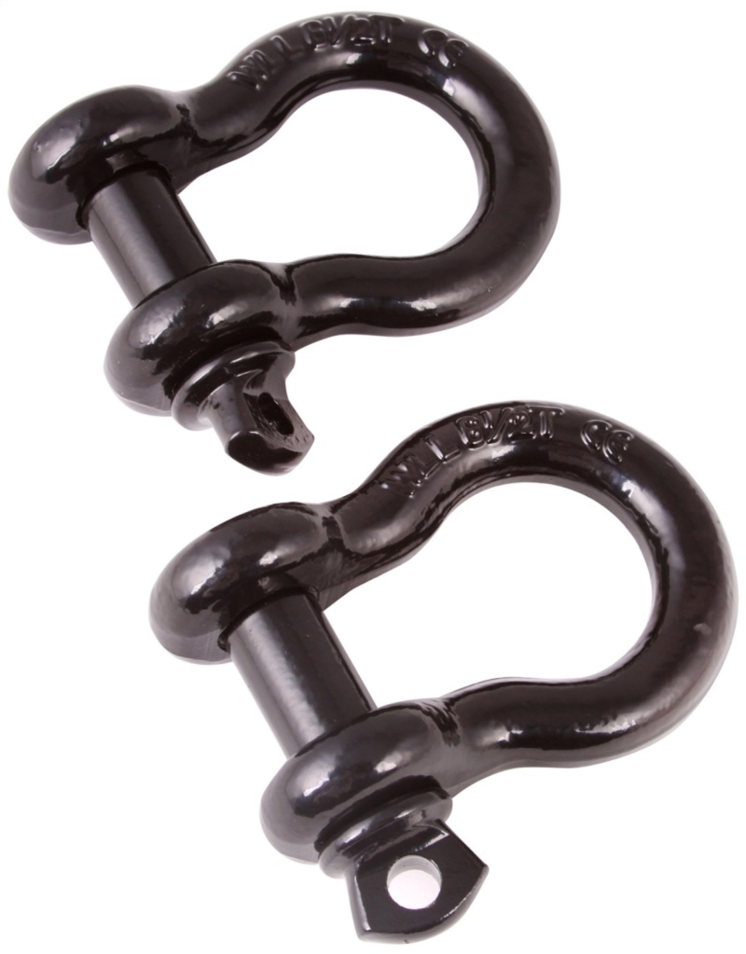 Picture of Rugged Ridge 3/4in Black D-Shackles