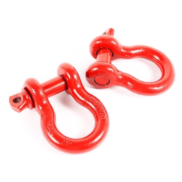Picture of Rugged Ridge Red 7/8in D-Shackles