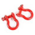 Picture of Rugged Ridge Red 7/8in D-Shackles