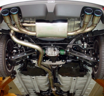 Picture of HKS 2008 STi 65mm Stainless Steel Mid-Pipe (only compatible w/ hks31021-AF012 or Stock Muffler)