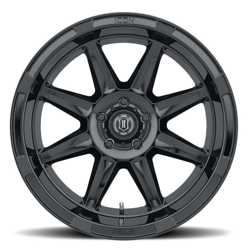 Picture of ICON Bandit 20x10 6x5.5 -24mm 4.5in BS 106.10mm Bore Gloss Black Wheel