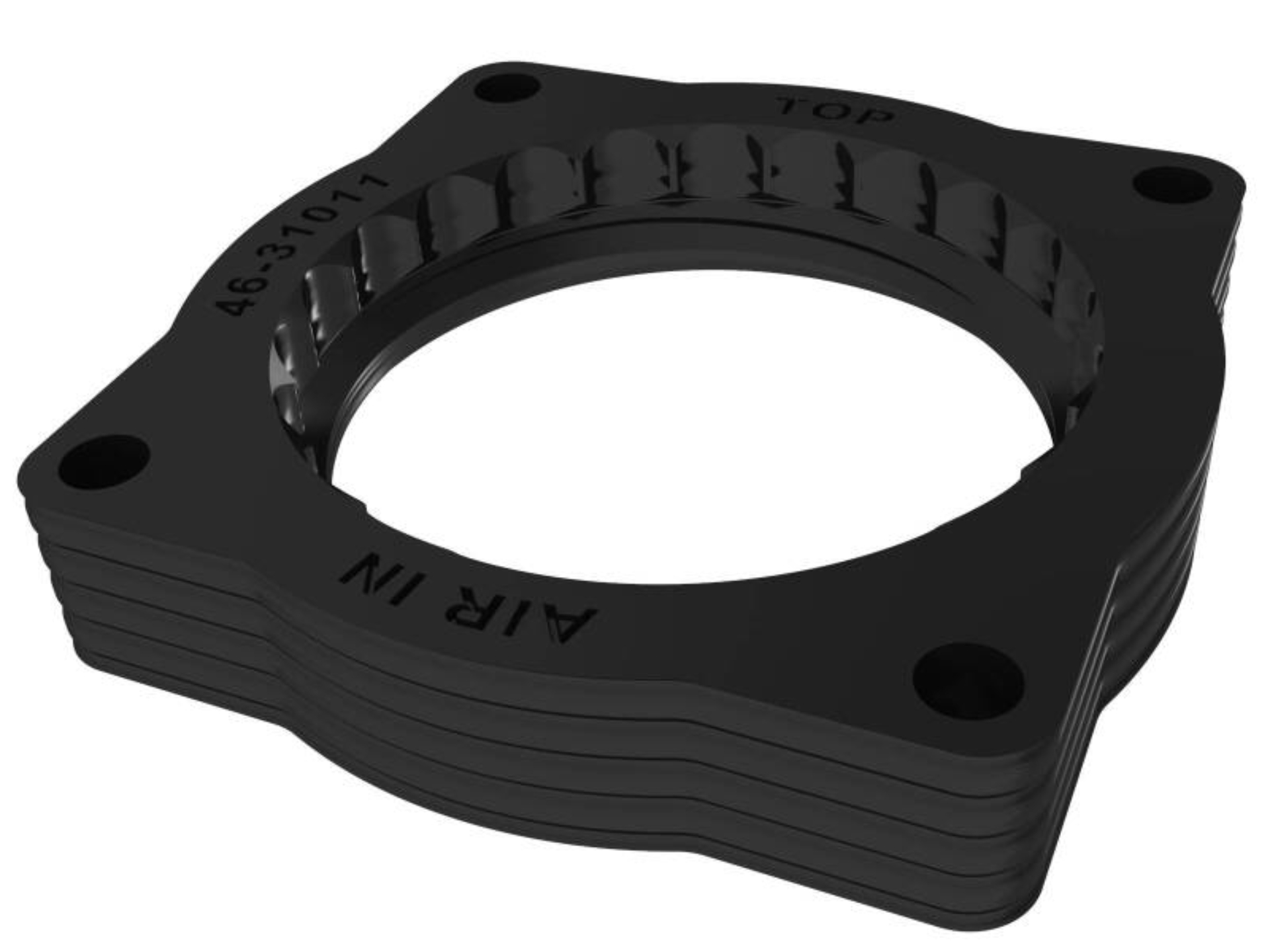 Picture of aFe Silver Bullet TBS Throttle Body Spacers - 46-31011