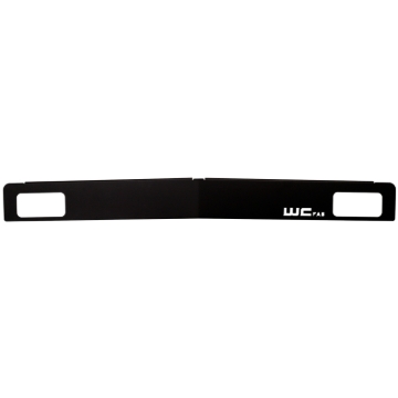Picture of Wehrli 15-19 Chevrolet 2500/3500 Front Bumper Valance Filler Panel Kit w/Tow Hooks - Texture Black