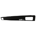 Picture of Wehrli 15-19 Chevrolet 2500/3500 Front Bumper Valance Filler Panel Kit w/Tow Hooks - Texture Black