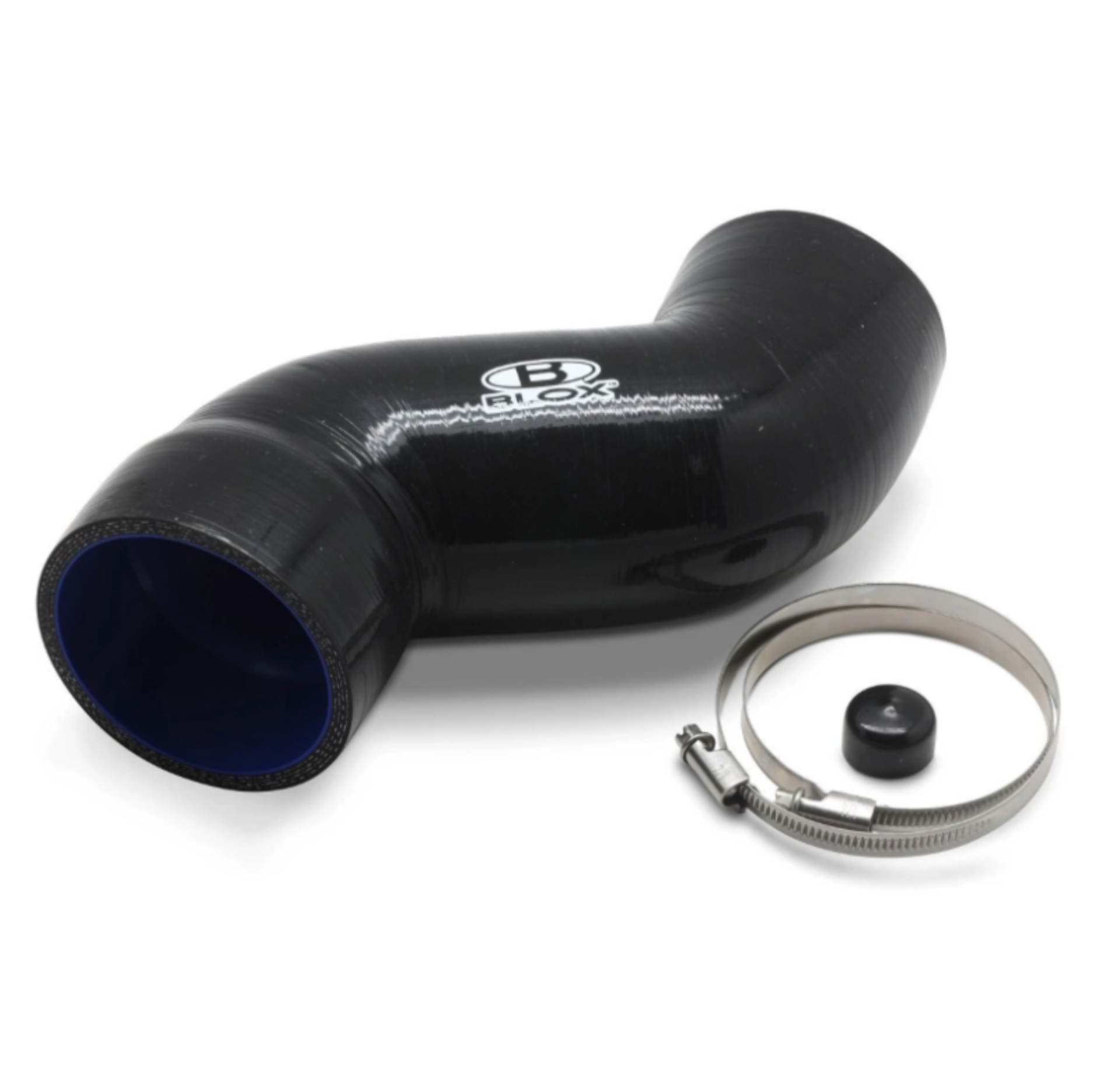 Picture of BLOX Racing BX Silicone Intake Hoses Silicone Couplers & Hoses - BXFL-50210-BK